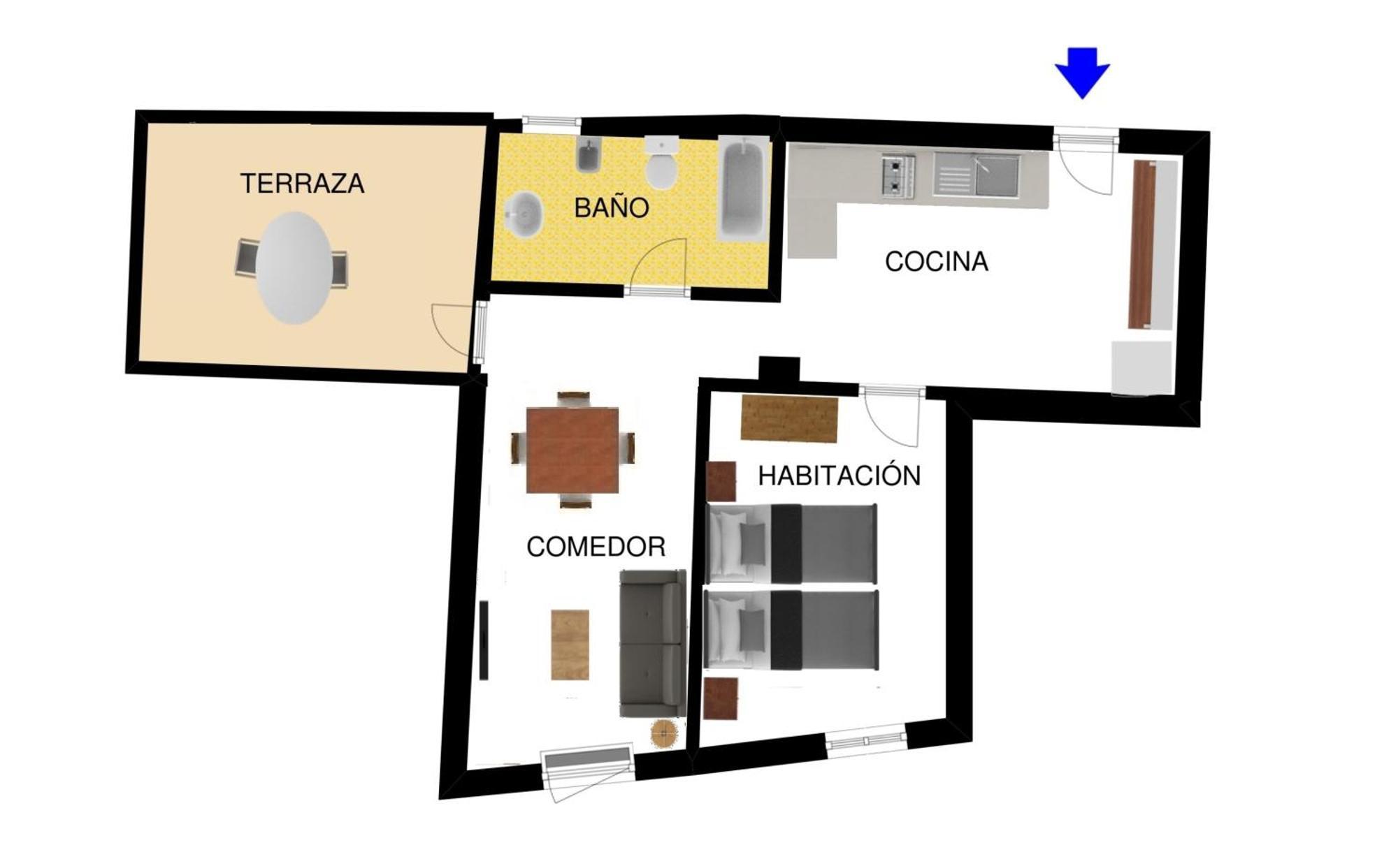 La Muntanya - Apartamentos Rural Guadalest Benimantell Kamer foto